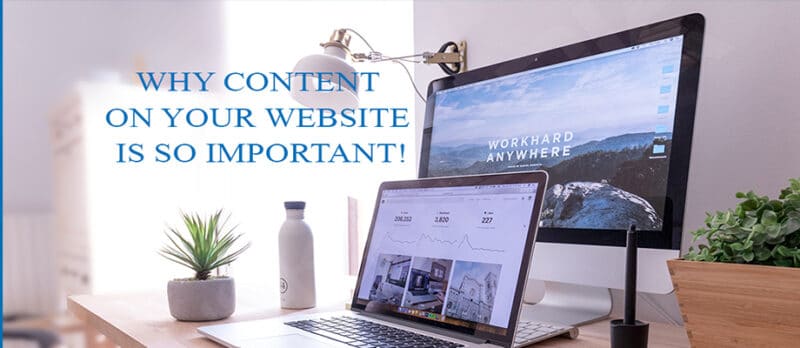 Why content on your website is so important