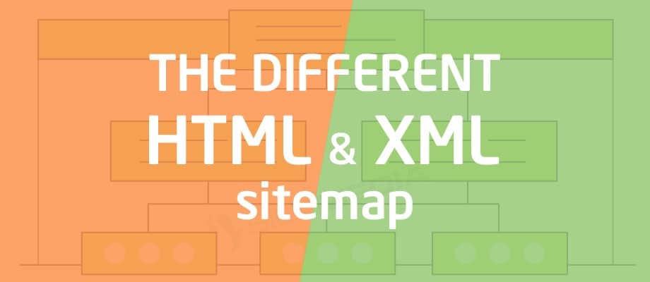 Differences Between HTML and XML Sitemap_silk media web services